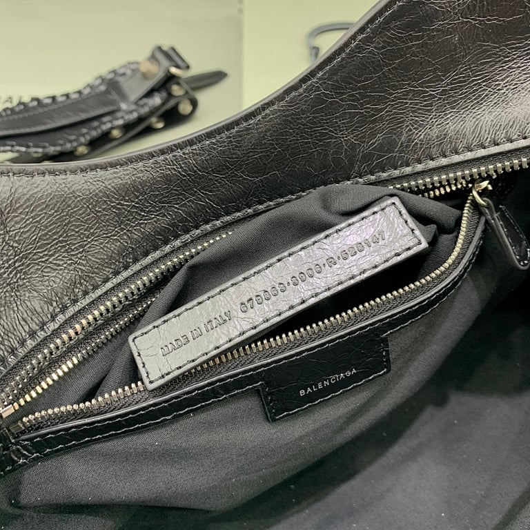Balenciaga Neo Cagole Large Bag Black Silver - 2