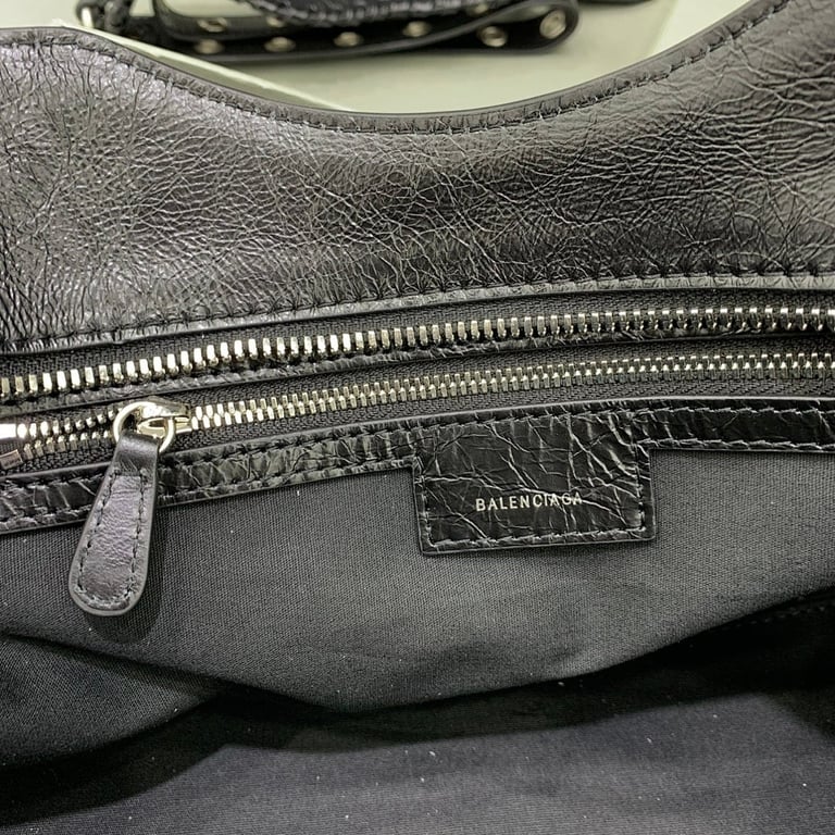 Balenciaga Neo Cagole Large Bag Black Silver - 3