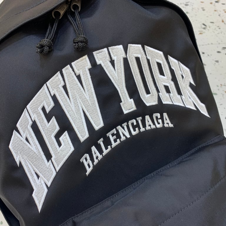 Balenciaga Explorer New York Backpack Black - 8