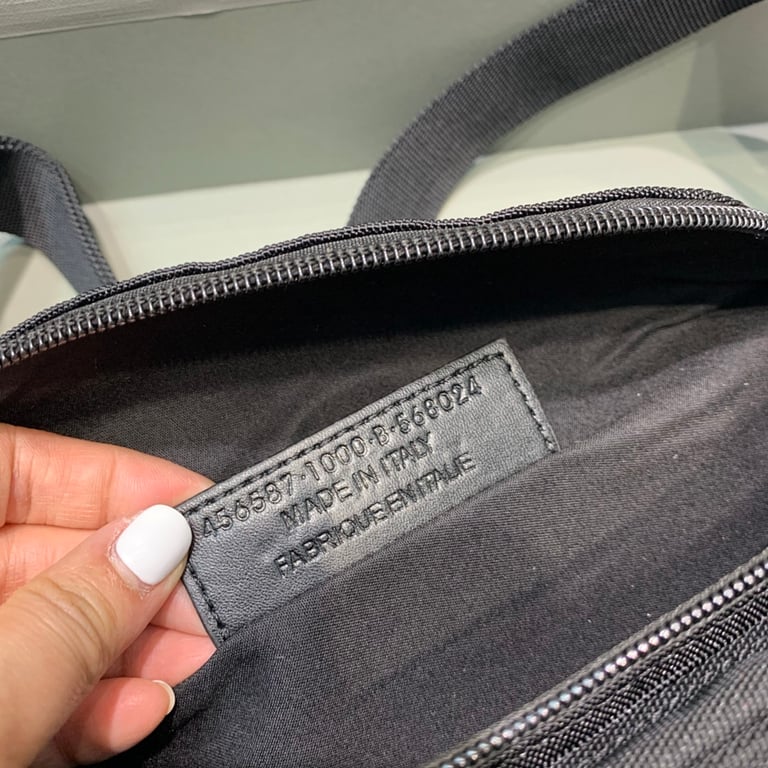 Balenciaga Explorer Belt Bag Black Canvas - 3