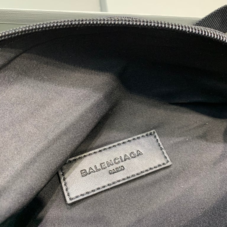 Balenciaga Explorer Belt Bag Black Canvas - 4