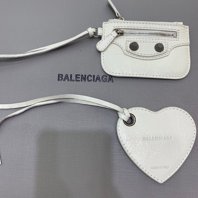 Balenciaga Neo Cagole XS White Silver Hardware - 2
