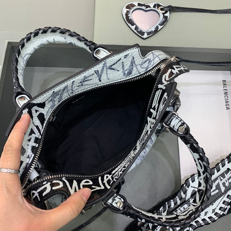 Balenciaga Neo Cagole Graffiti Bag - 4