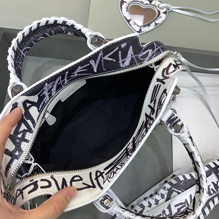 Balenciaga Neo Cagole Graffiti White - 4