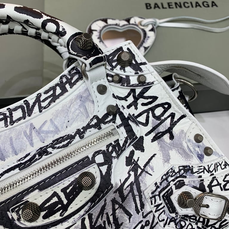 Balenciaga Neo Cagole Graffiti White - 5