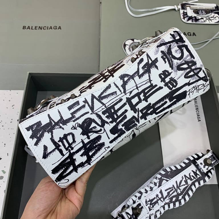 Balenciaga Neo Cagole Graffiti White - 6