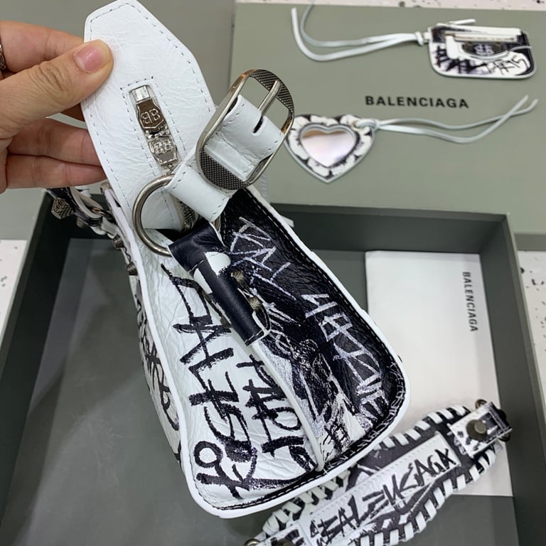 Balenciaga Neo Cagole Graffiti White - 7