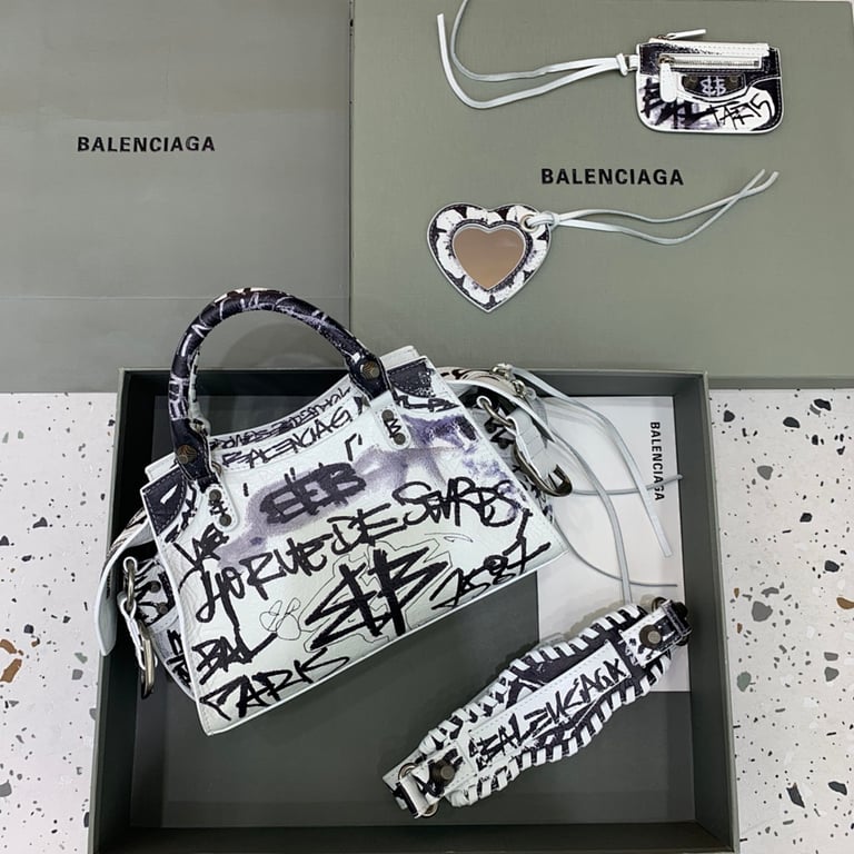 Balenciaga Neo Cagole Graffiti White - 8