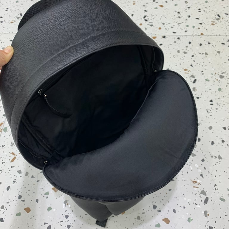 Balenciaga Everyday Backpack Black Leather - 3