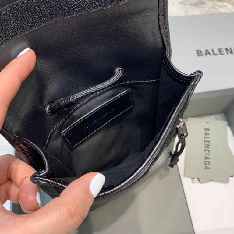 Balenciaga Explorer Phone Pouch Black - 4