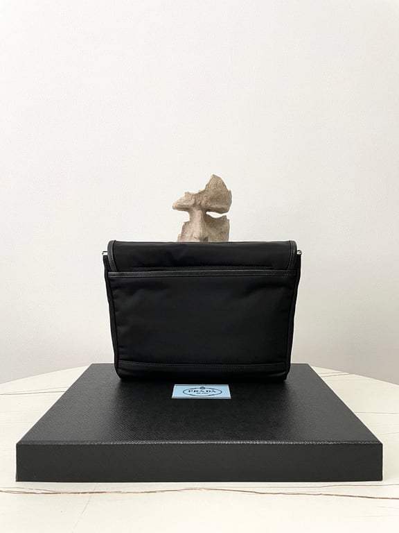 Prada 2VD066 Nylon Messenger Bag Black - 8