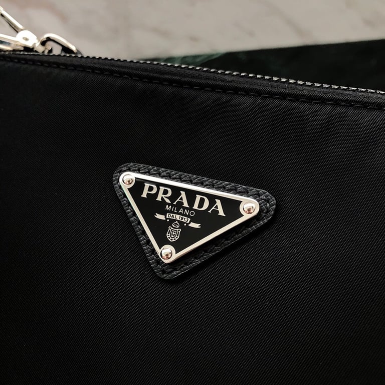 Prada 2VH113 Nylon Messenger Bag Black - 5
