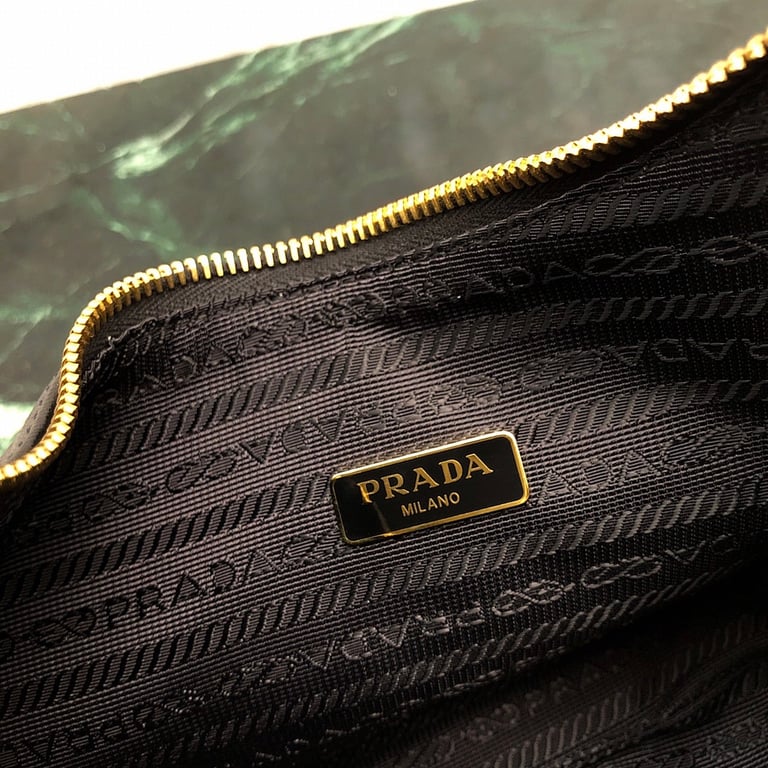 Prada Re-Edition 2005 Saffiano Leather Bag Black 1BH204 - 2