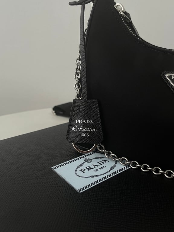 Prada Re-Edition 2005 Re-Nylon Bag Black - 14