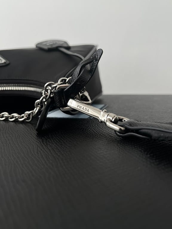 Prada Re-Edition 2005 Re-Nylon Bag Black - 8