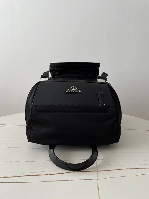Prada 2VZ135 Re-Nylon Backpack Black - 6