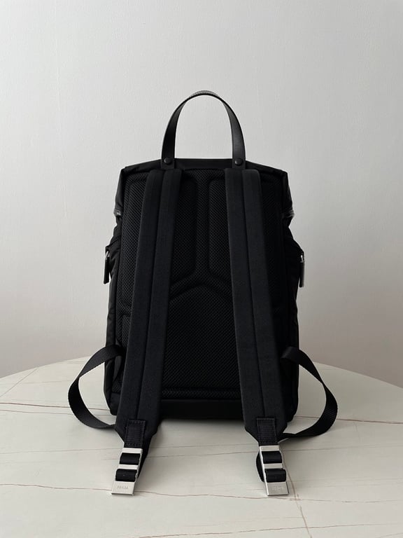 Prada 2VZ135 Re-Nylon Backpack Black - 8