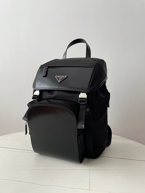 Prada 2VZ135 Re-Nylon Backpack Black - 9