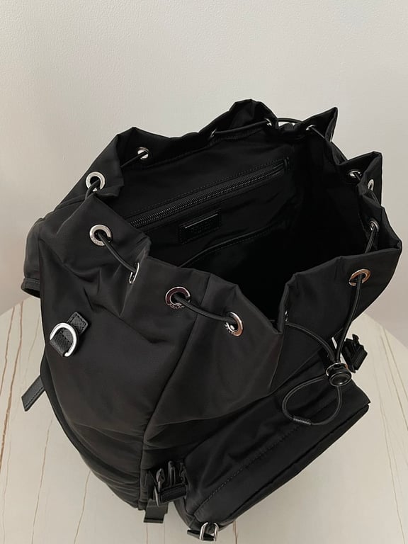 Prada 2VZ135 Re-Nylon Backpack Black - 4