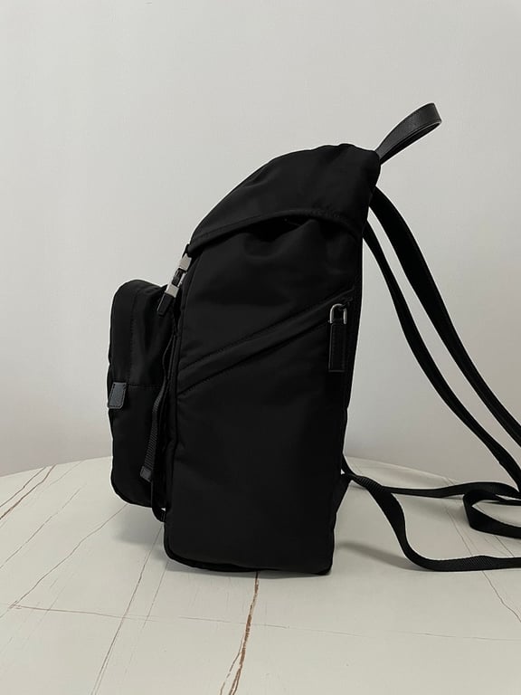 Prada 2VZ135 Re-Nylon Backpack Black - 7