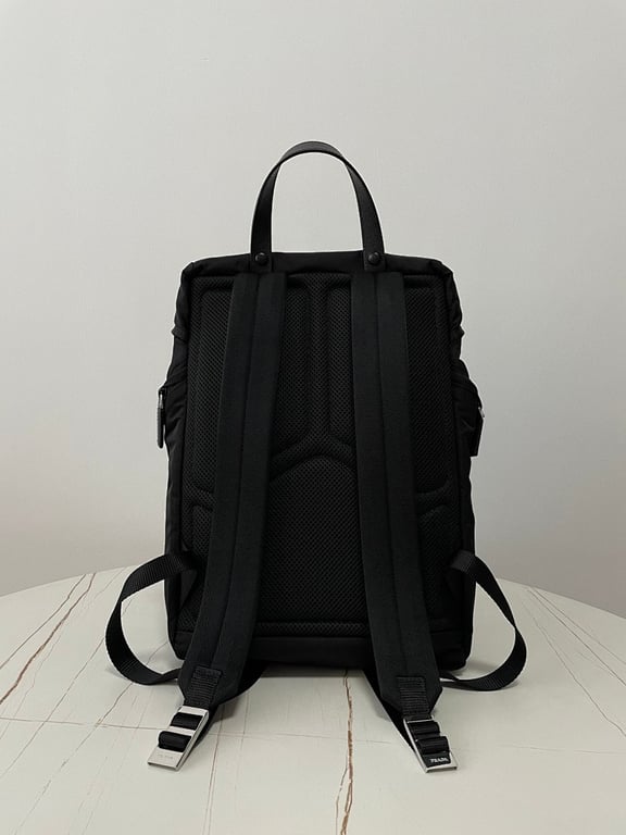 Prada 2VZ135 Re-Nylon Backpack Black - 8
