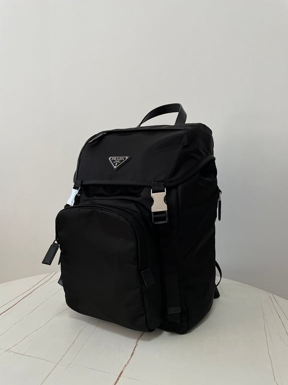 Prada 2VZ135 Re-Nylon Backpack Black - 9