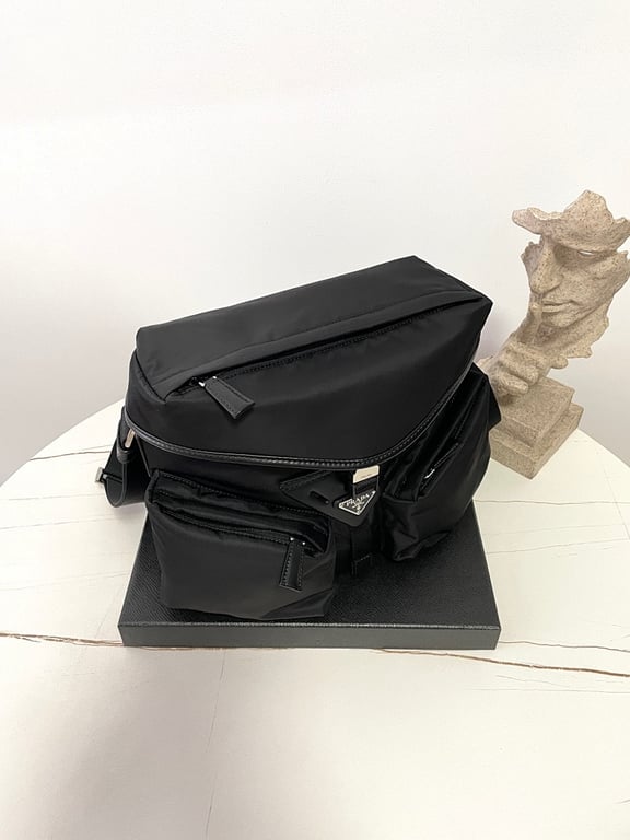 Prada 2VD062 Re-Nylon Messenger Bag Black - 9