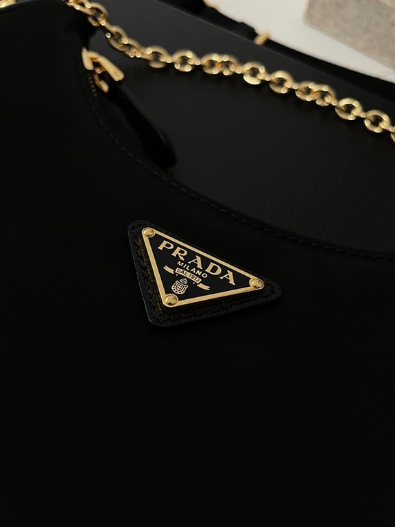 Prada Re-Edition 2005 Nylon Bag Black - 15