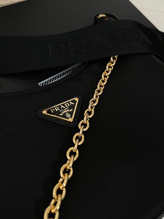 Prada Re-Edition 2005 Nylon Bag Black - 9
