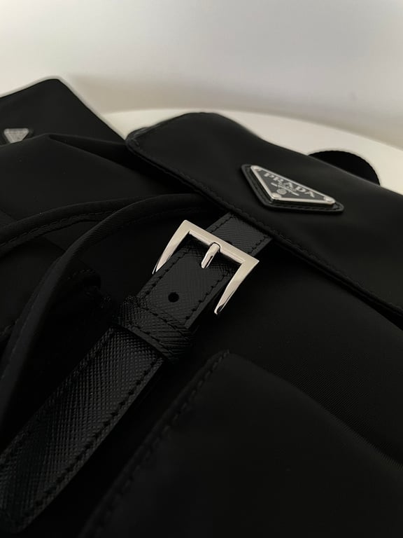 Prada Re-Nylon Backpack 1BZ811 Black - 11