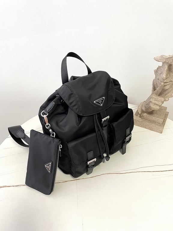 Prada Re-Nylon Backpack 1BZ811 Black - 14