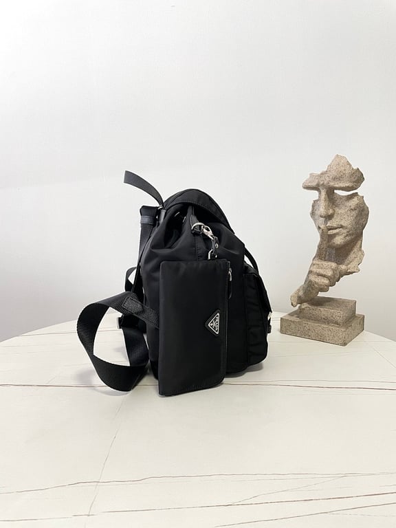 Prada Re-Nylon Backpack 1BZ811 Black - 16
