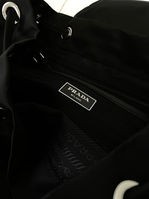 Prada Re-Nylon Backpack 1BZ811 Black - 5