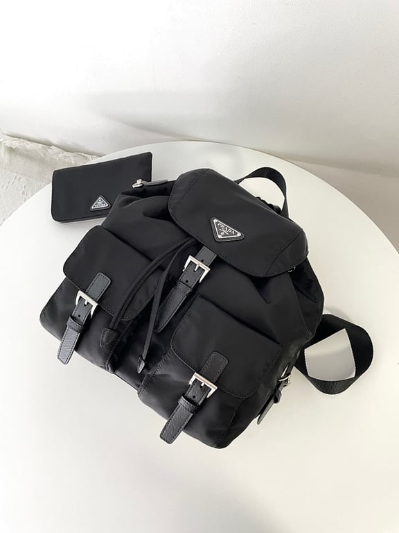 Prada Re-Nylon Backpack 1BZ811 Black - 8