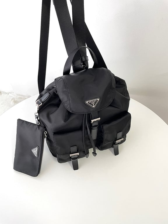 Prada Re-Nylon Backpack 1BZ811 Black - 9