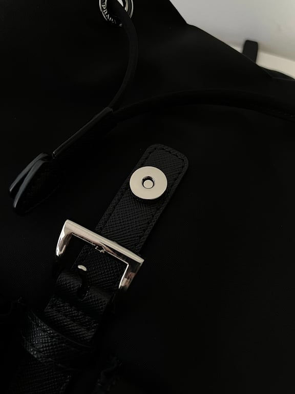 Prada Re-Nylon Backpack 1BZ811 Black - 10