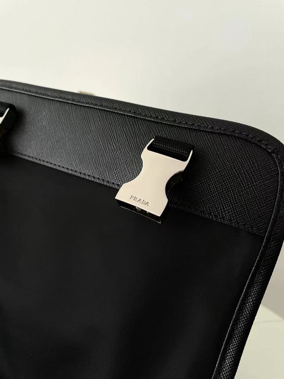 Prada 2VD769 Re-Nylon Messenger Bag Black - 2