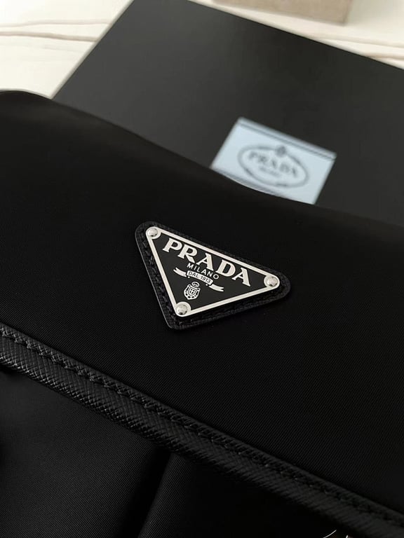 Prada 2VD769 Re-Nylon Messenger Bag Black - 4