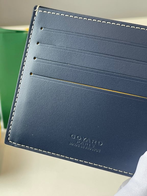 Goyard Victoire Wallet Navy Blue - 4