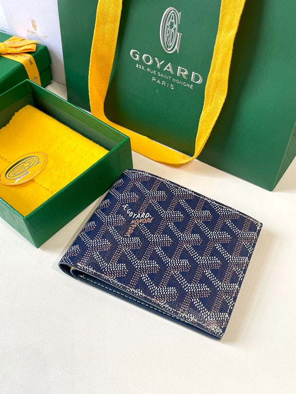 Goyard Victoire Wallet Navy Blue - 8