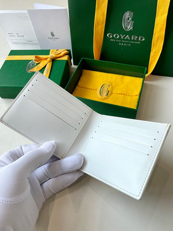 Goyard Victoire Wallet White - 5