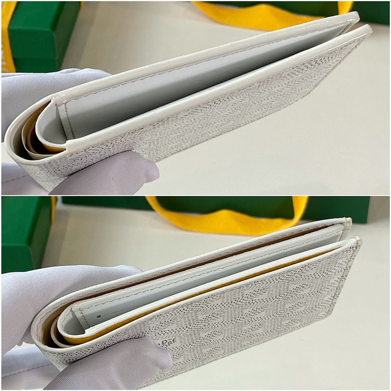 Goyard Victoire Wallet White - 6