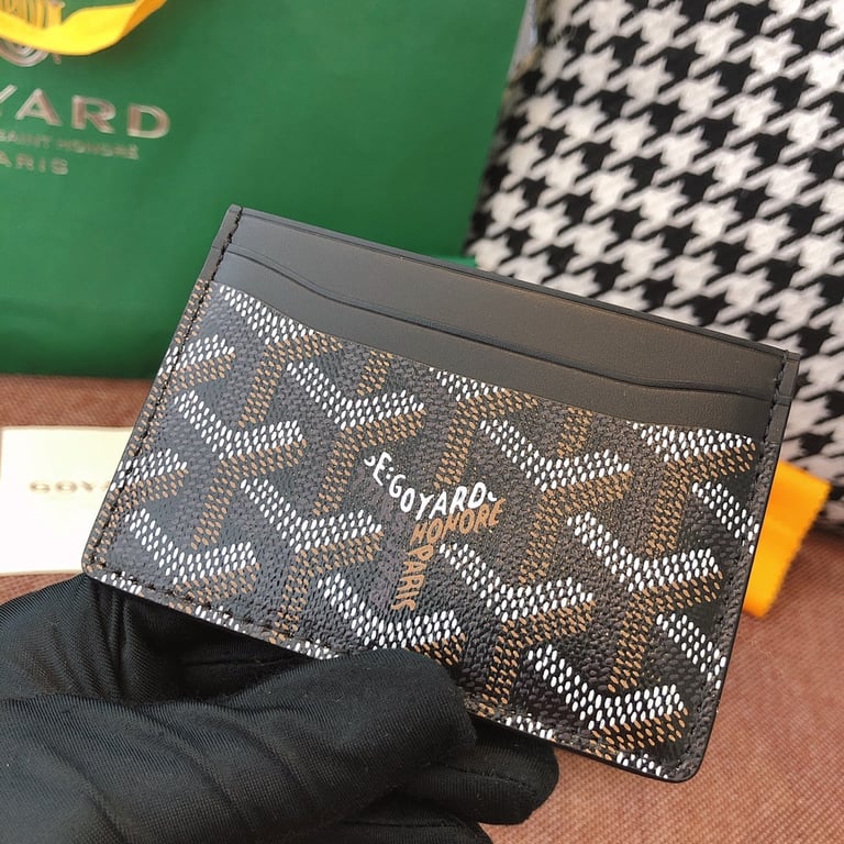 Goyard Saint Sulpice Card Holder Black - 9