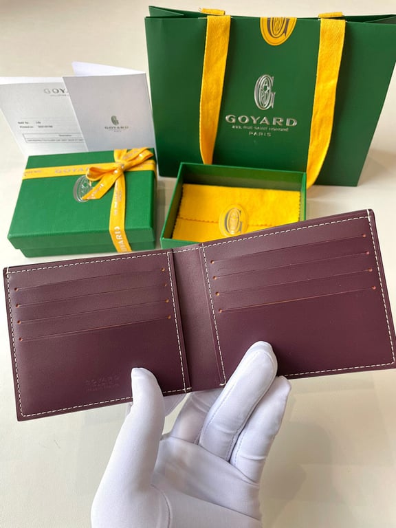 Goyard Victoire Wallet Burgundy - 5