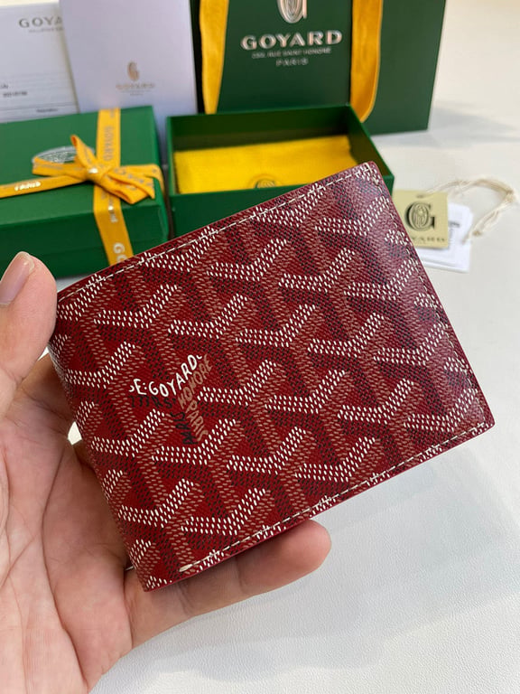 Goyard Victoire Wallet Burgundy - 7