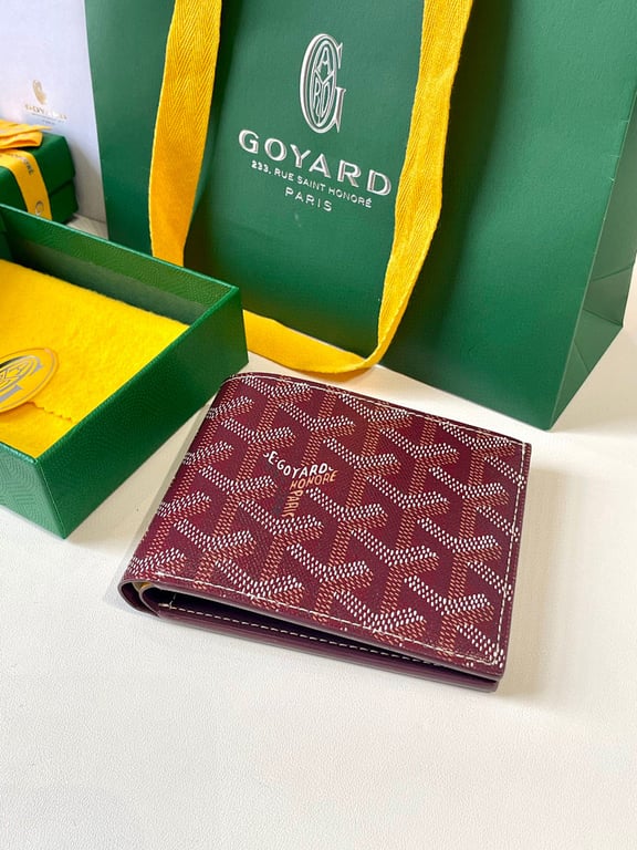 Goyard Victoire Wallet Burgundy - 8