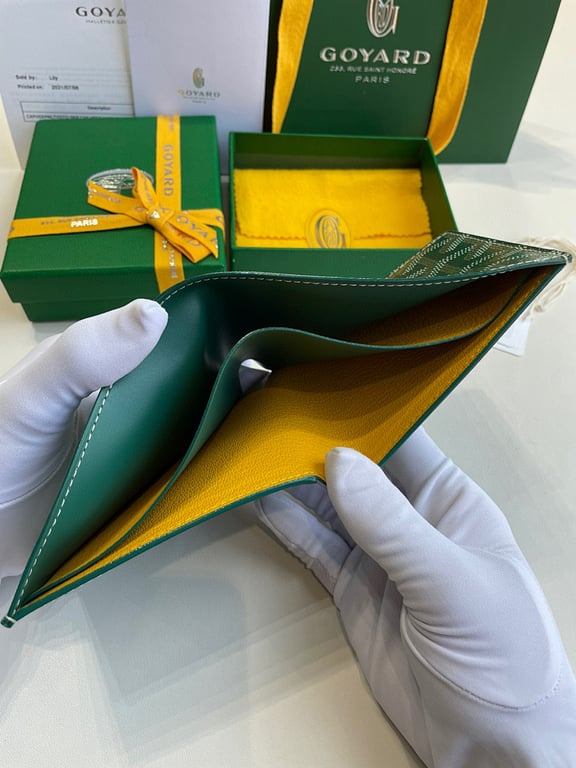 Goyard Victoire Wallet Green - 3