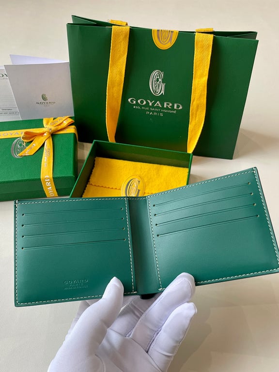 Goyard Victoire Wallet Green - 5