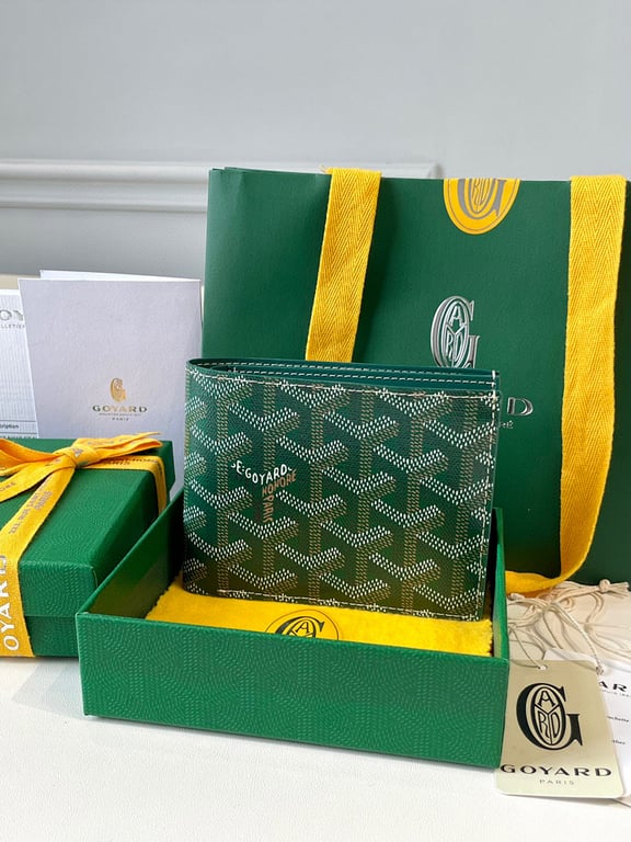 Goyard Victoire Wallet Green - 9