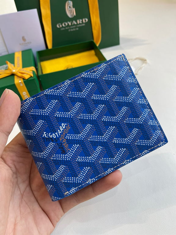 Goyard Victoire Wallet Blue - 7